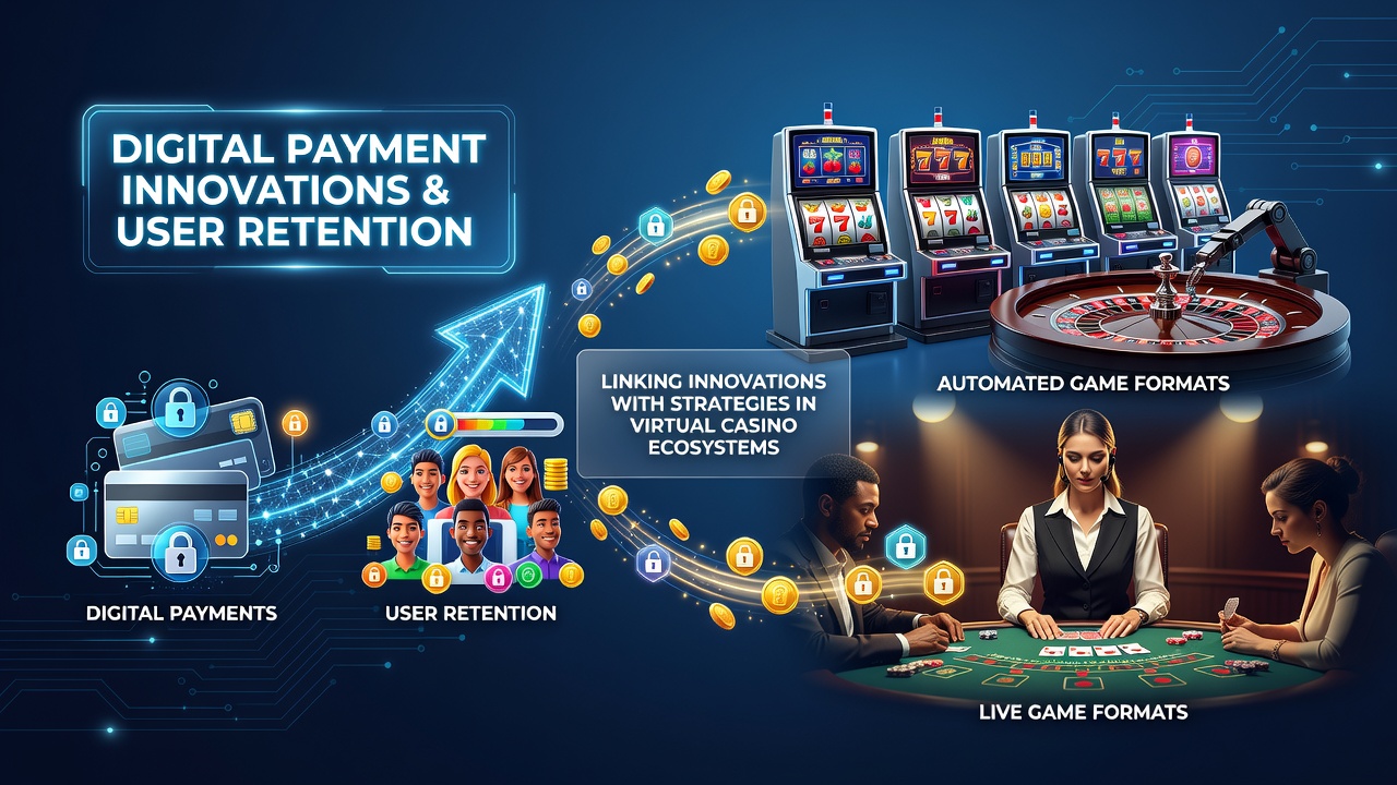 Integration of digital payment tools with automated slot interfaces and live dealer tables in virtual casino platforms